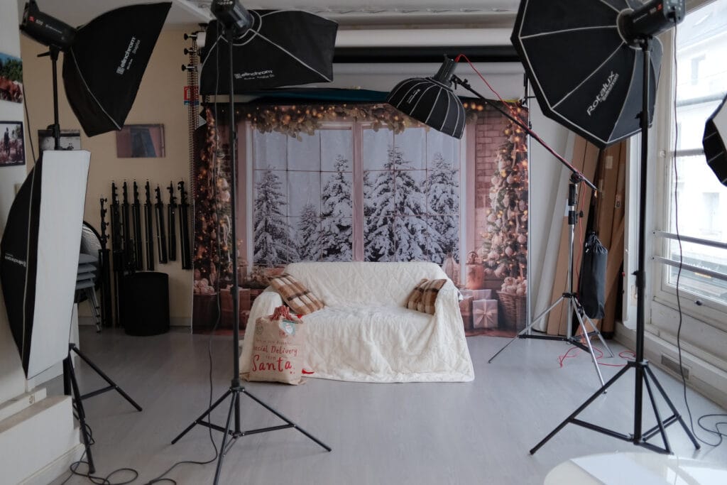 Le studio du magasin Germain Photo à Tours